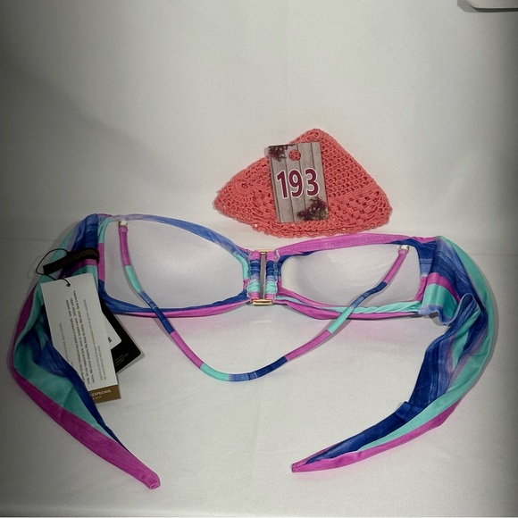 Vix PaulaHerManny NWT Mani Square Bandeau Multi - Picture 14 of 16